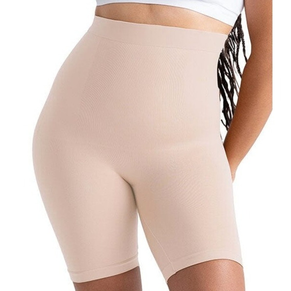Shapermint Women's Chai All Day Everyday Highwaist Shaper Shorts Size XL/XXL NWT